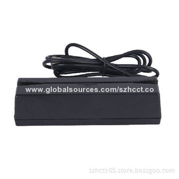 Magnetic Card Reader with Bi-direction Read Capability